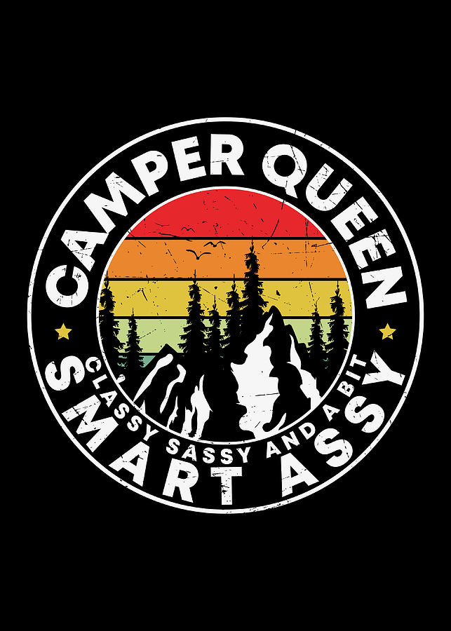 Camper Queen Digital Art by Gambrel Temple - Fine Art America