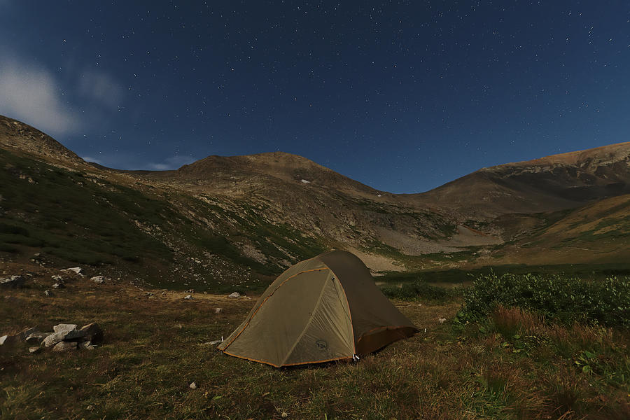 Camping at Kite Lake Colorado Photograph by Chris Pappathopoulos