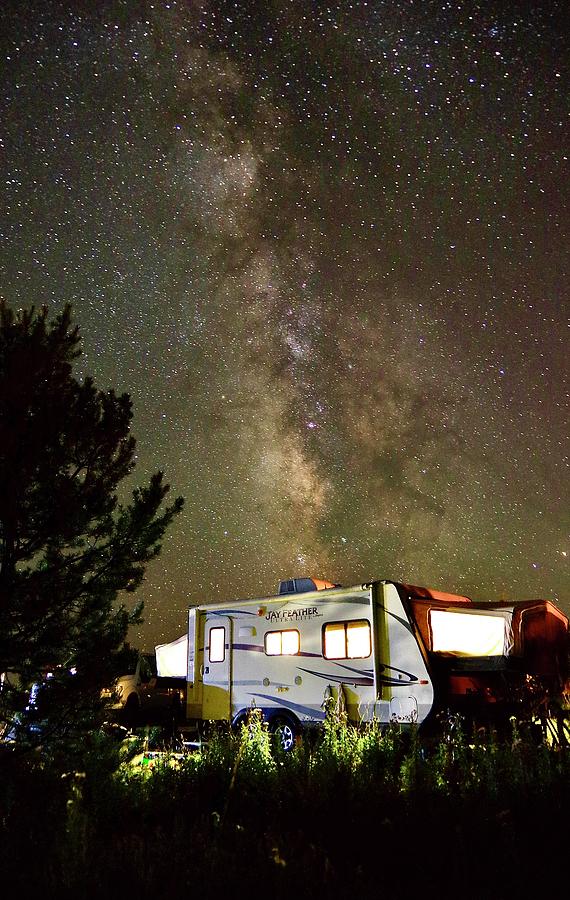 Camping Lights  Photograph by Matt Helm