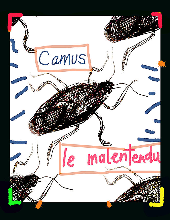 Camus The Misunderstanding 1944 Drawing