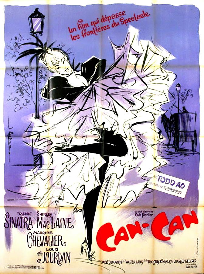 Can-Can, 1960 Mixed Media by Movie World Posters