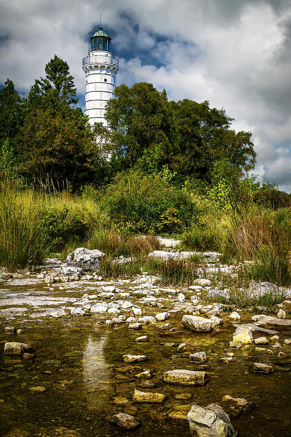 Cana Island Lighthouse Photograph by Chuck De La Rosa