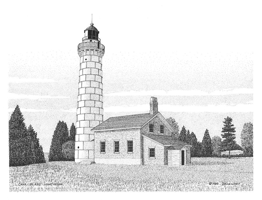 USA Architecture Details about   Orel 211 Cana Island lighthouse 1869 Full set modeling 