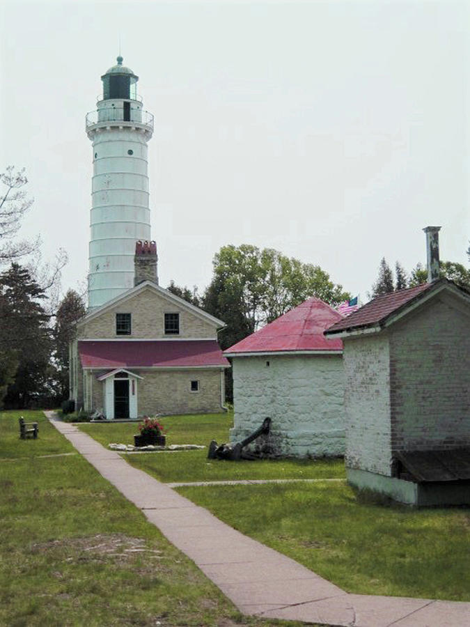 Cana Island Lighthouse Photograph