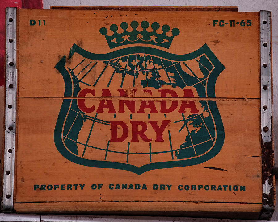 Canada Dry Shipping Case Photograph