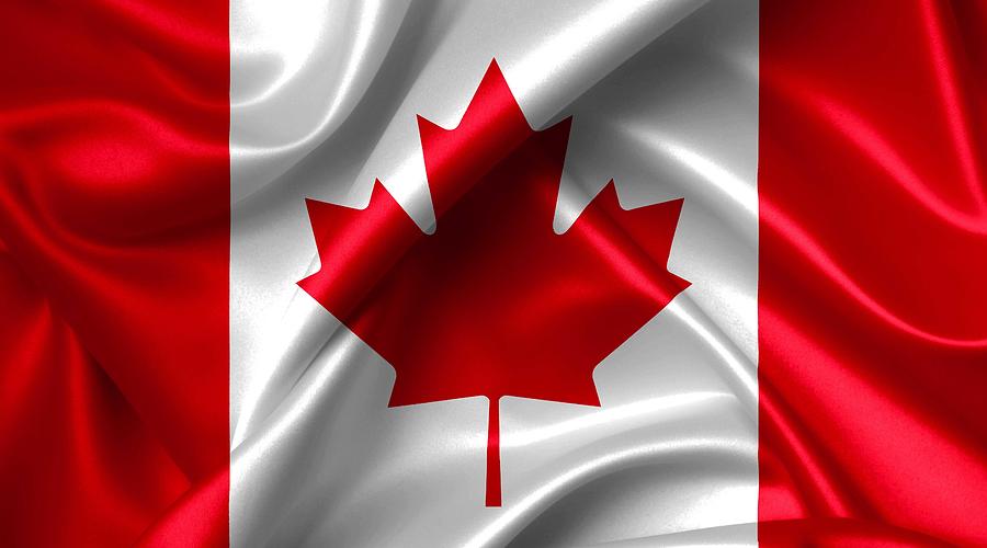 Cool Photograph - Canada Flag by NoMonkey B