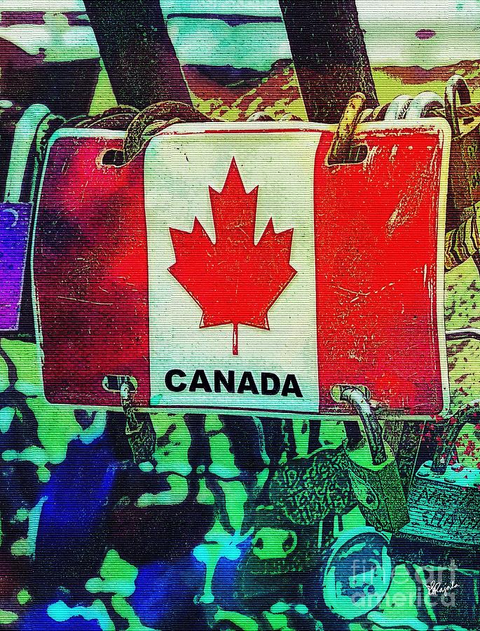 Canada in Lockdown Digital Art by Diana Rajala