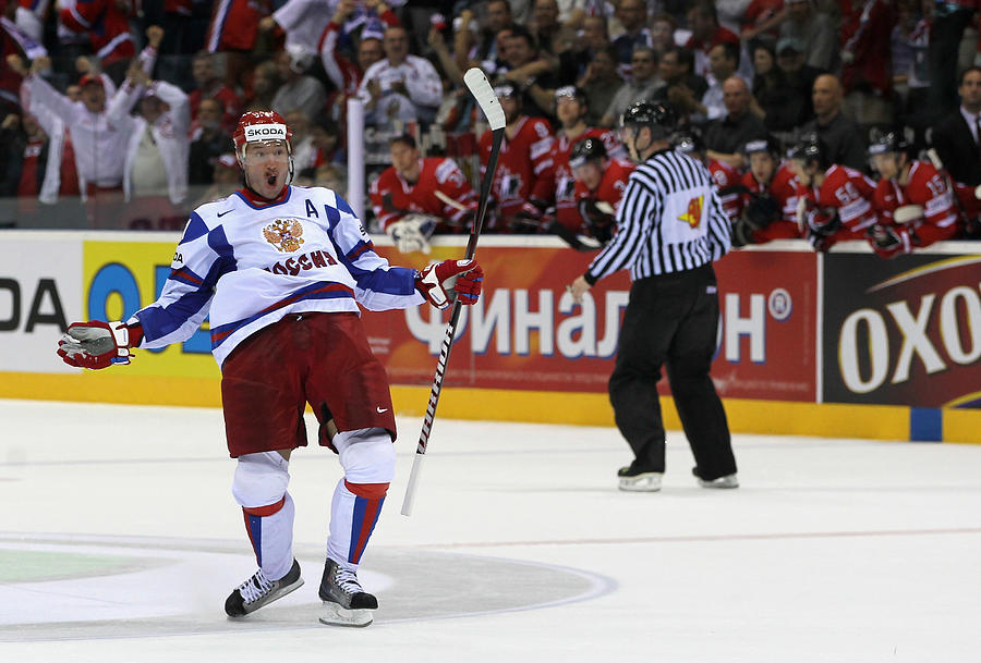 Canada v Russia - 2011 IIHF World Championship Photograph by Martin Rose