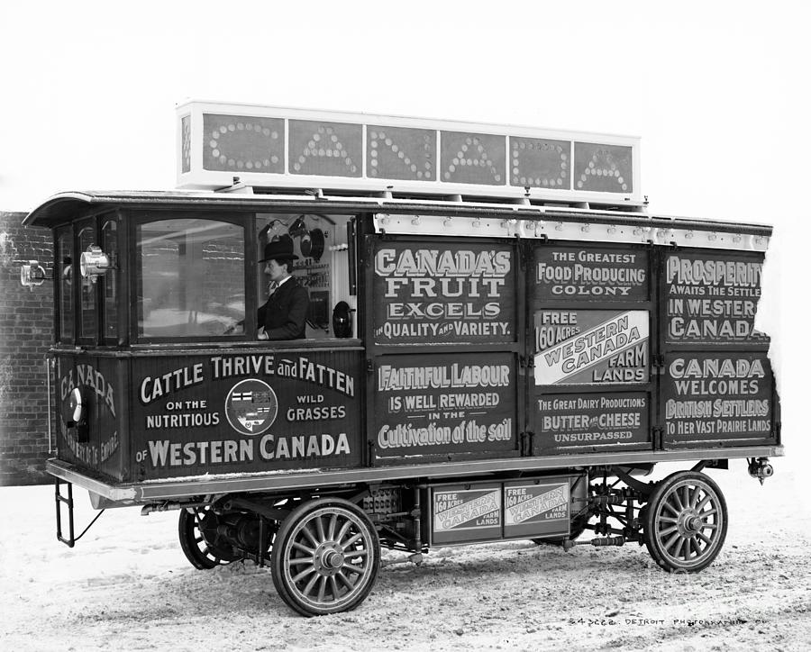 Canadian Colonization Company, c1905 Photograph by Granger