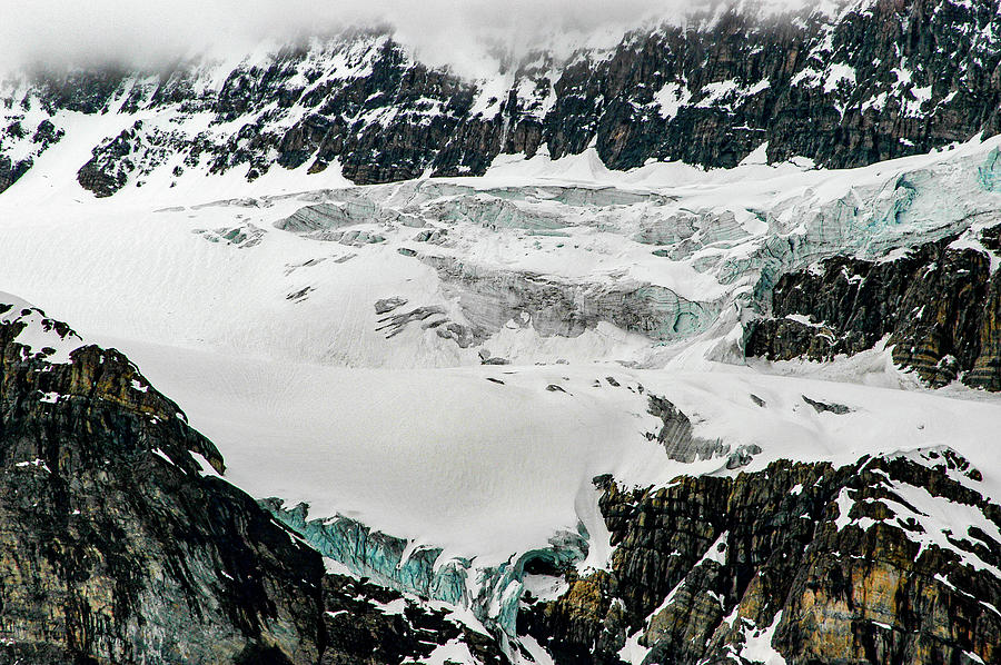 Canadian Glacier, Canada Photograph by Mark Llewellyn