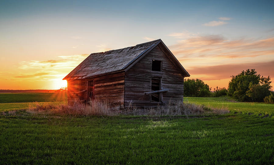 Canadian Homestead Photograph by Grant Twiss