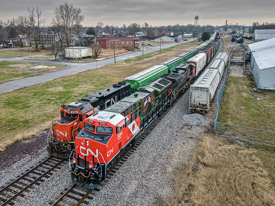 Canadian National meet at Mounds IL Photograph by Jim Pearson