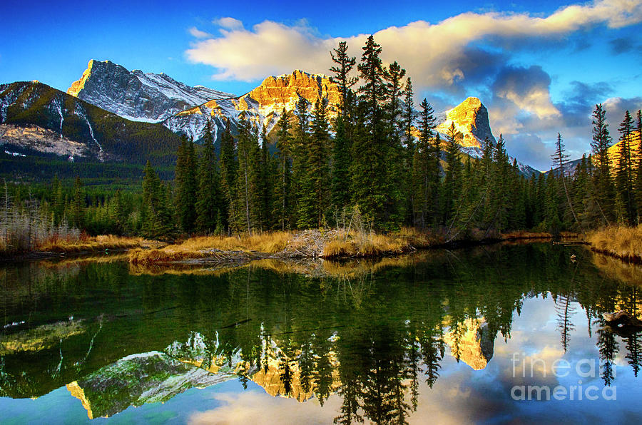 Canadian Rocky Mountains Photograph by Bob Christopher