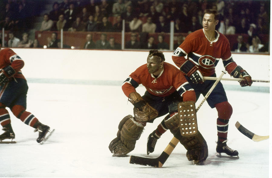 Canadiens Teammates Photograph by Robert Riger