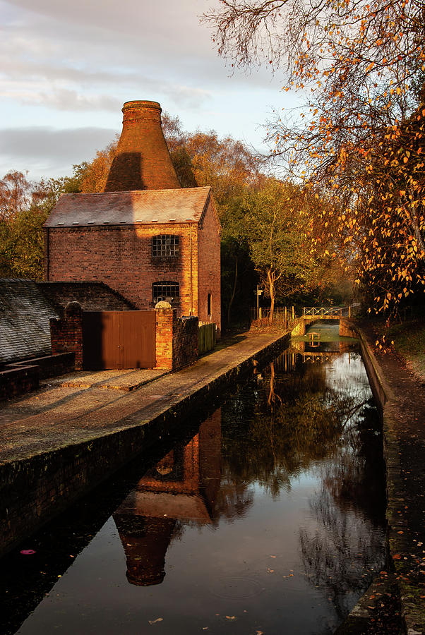 Canal at sunrise Photograph by Average Images