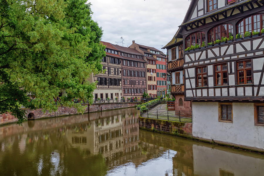 Canal in Petite France, Strasbourg Photograph by Elenarts - Elena Duvernay photo