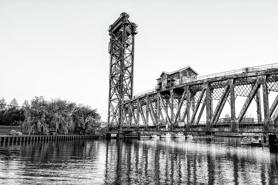 Canal Street Railroad Bridge, Chicago Photograph by Eugene Nikiforov