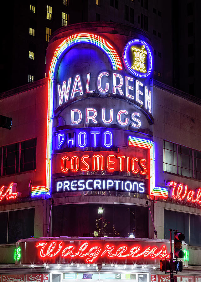 Canal Street Walgreens Photograph by Stephen Stookey - Fine Art America