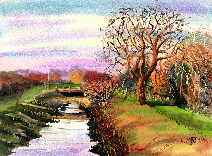 Canal View Painting by Tammy Crawford