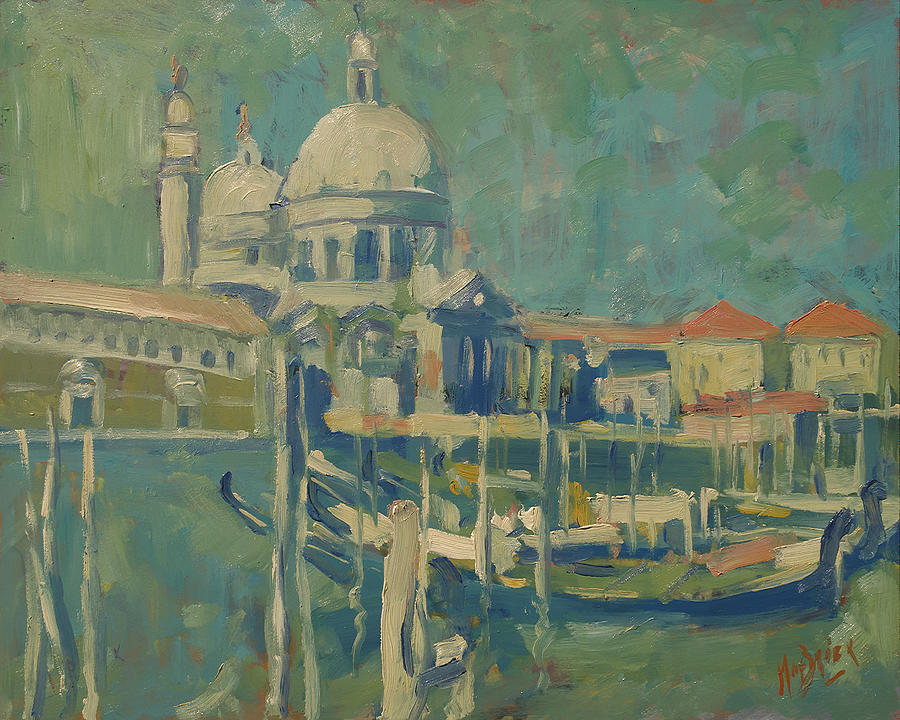 Canale Grande Venice Painting by Nop Briex