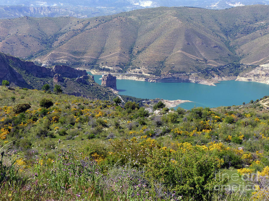 Canales Reservoir - Sierra Nevada - Spain Photograph by Phil Banks