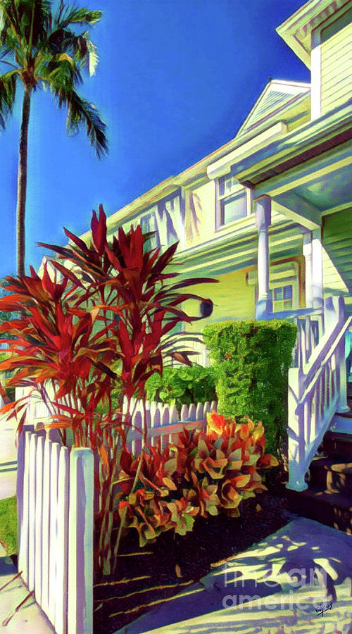 Canary Cottage Comfort Digital Art by Eileen Kelly