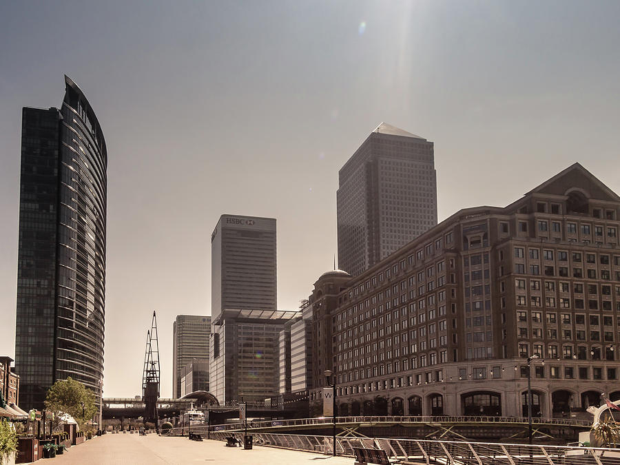 Canary Wharf And West India Quay Photograph