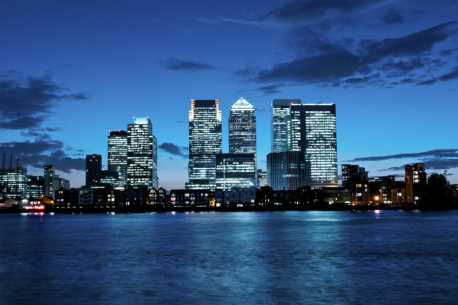 Canary Wharf financial district Photograph by ImageGap