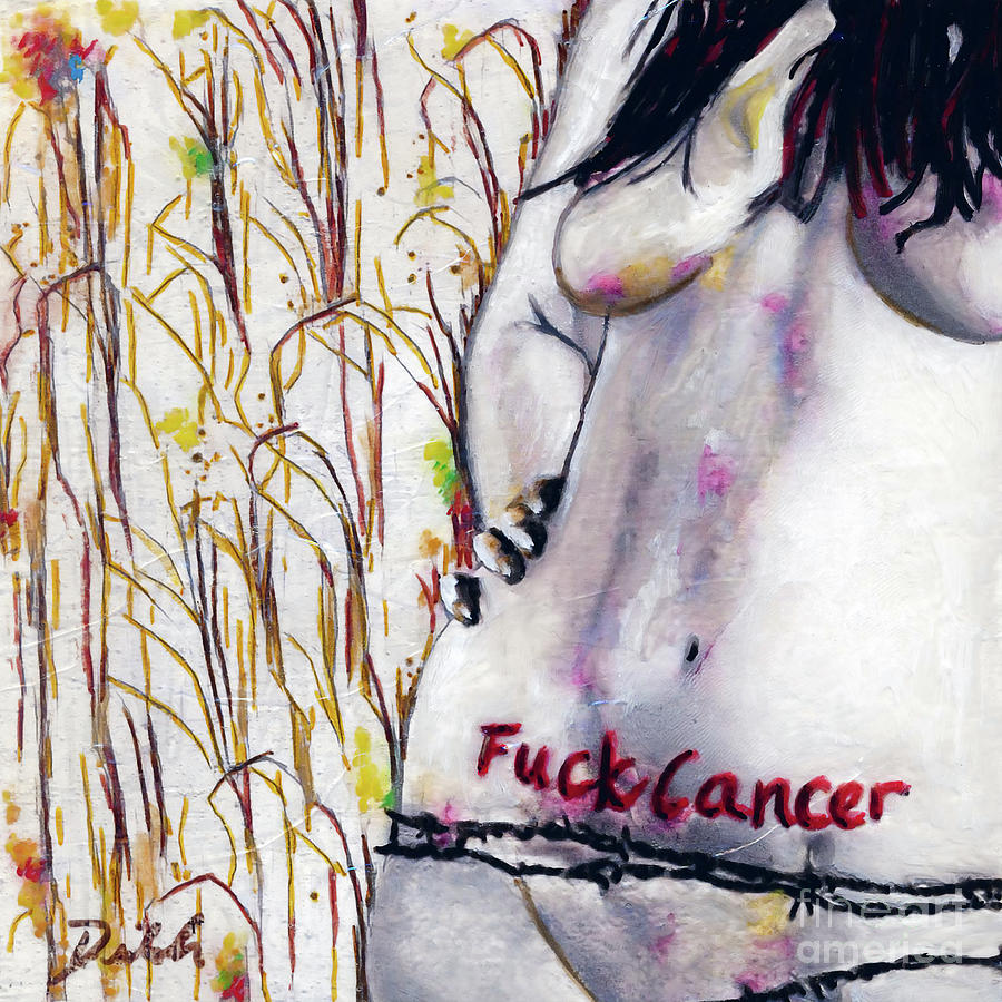 Cancer Opinion Painting by Denise Deiloh