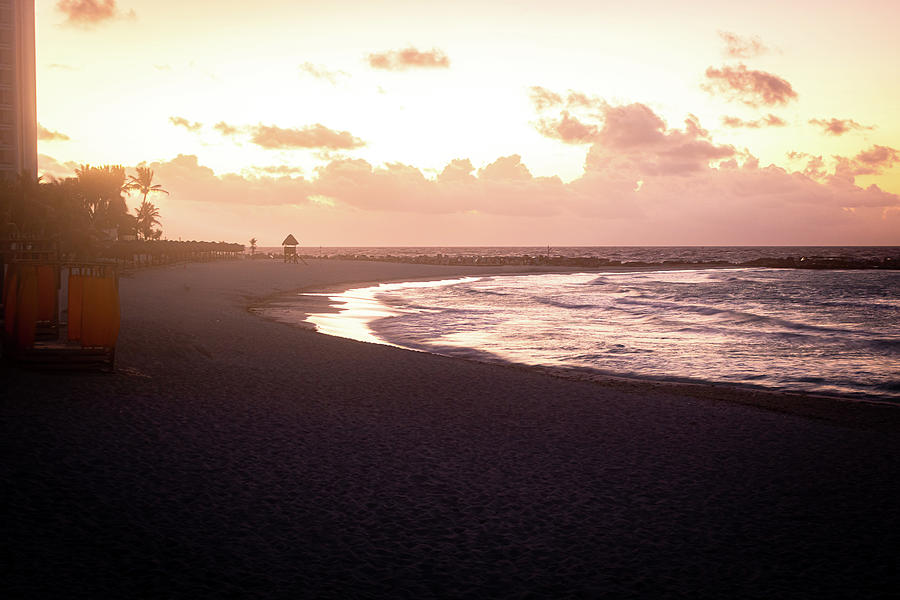 Cancun Sunrise Photograph by Courtney Eggers