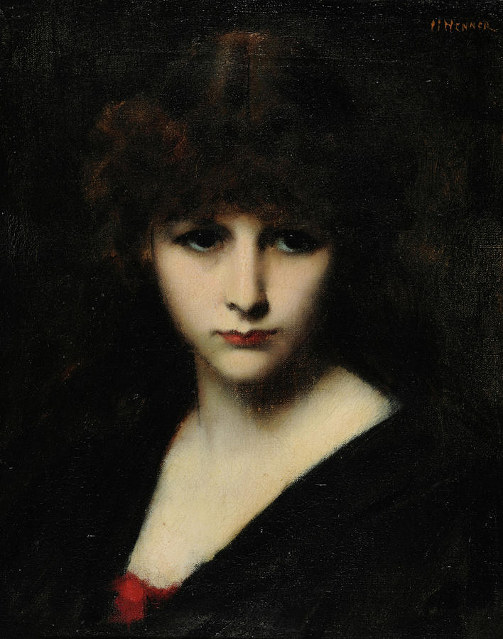 Candeur Painting by Jean-Jacques Henner