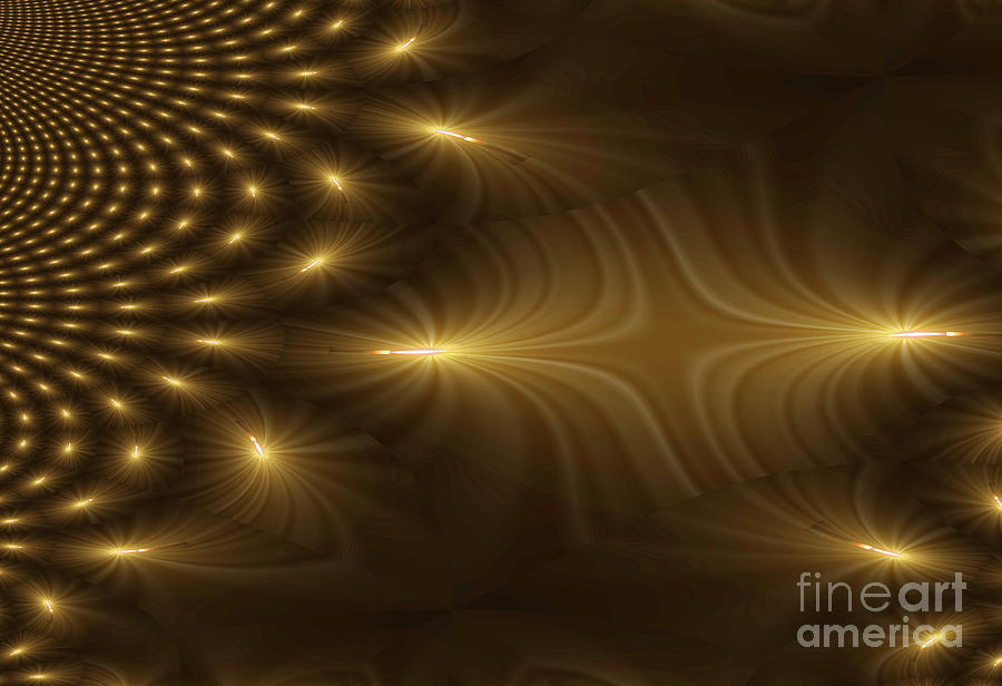 Candle Fractal Digital Art by Charles Robinson