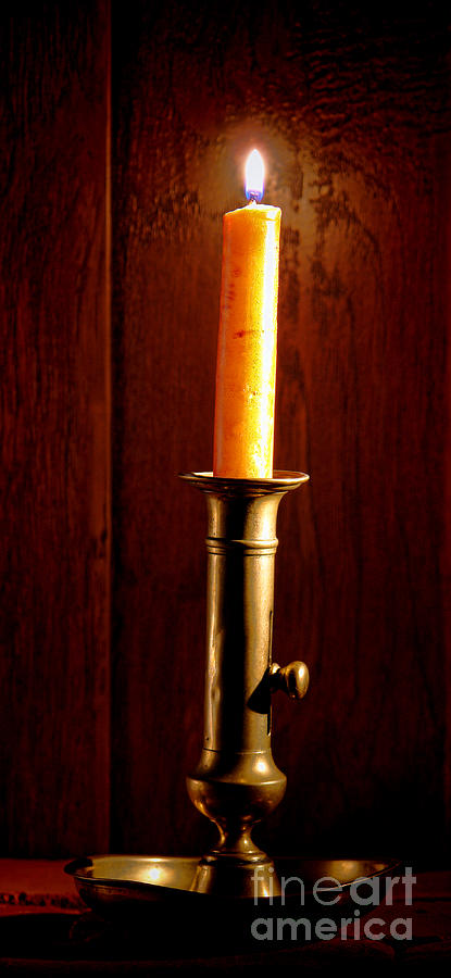 Candlestick Photograph by Olivier Le Queinec
