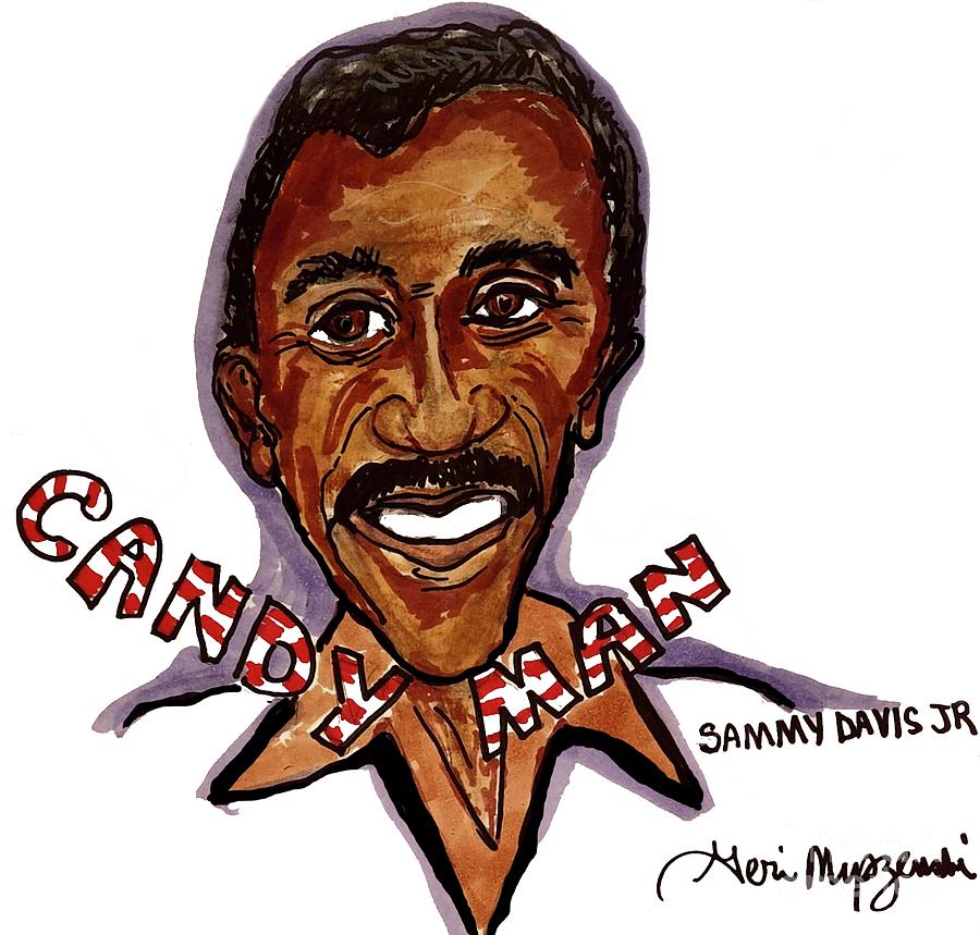 Candyman Sammy Davis Jr Mixed Media By Geraldine Myszenski Fine Art America