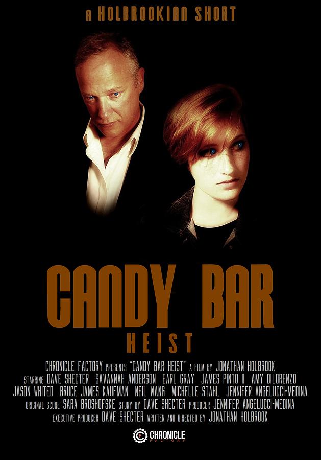Candy Bar Heist - Official Movie Poster - Original Digital Art by Fred Larucci