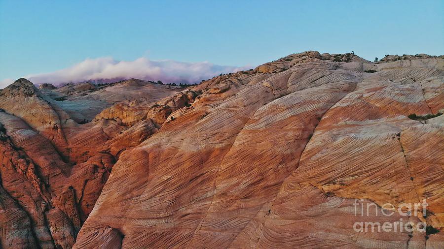 Candy Cliffs Yant Flat Photograph by Kevin Read - Pixels