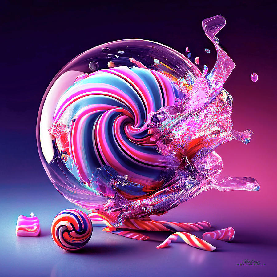 Candy Crash 24 Digital Art by Mike Braun - Fine Art America