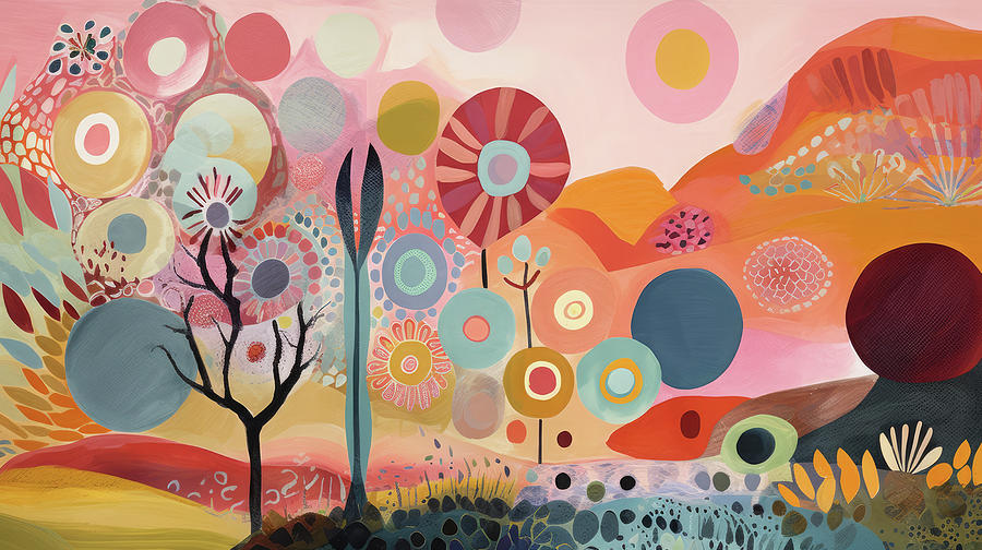 Candy Land 004 Painting by Pixel Grease - Fine Art America