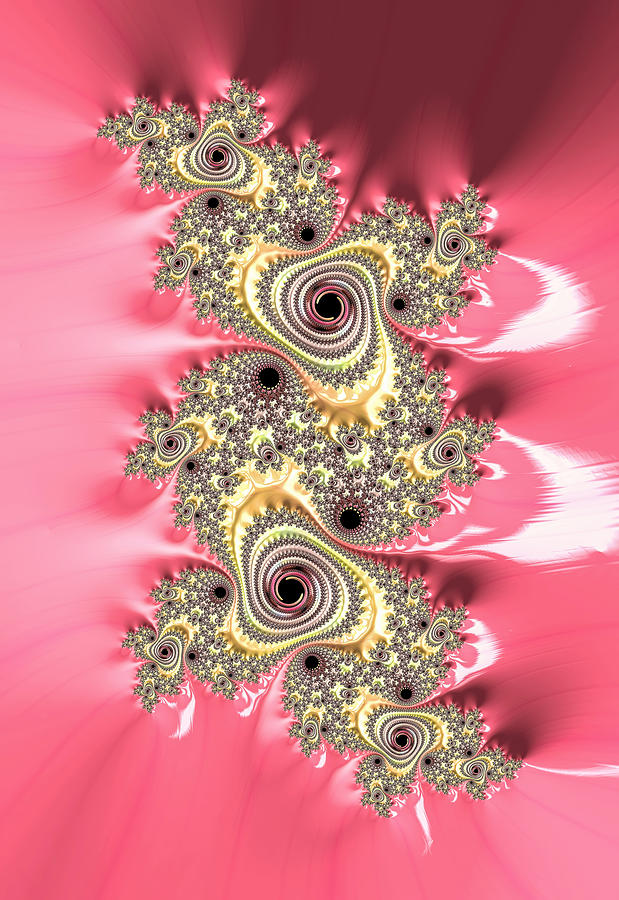 Candy Spirals Digital Art by Vickie Fiveash
