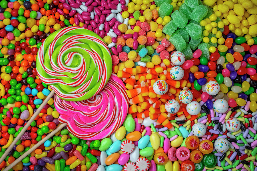 Candy Photograph - Candy World by Garry Gay