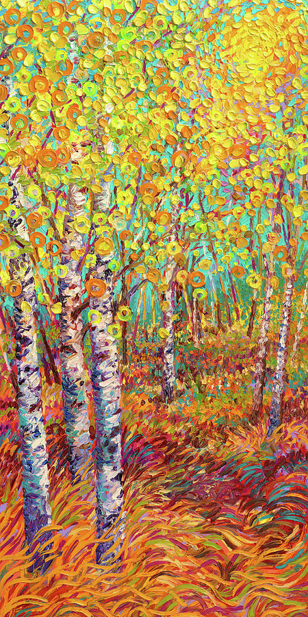 Tree Painting - Candyland by Iris Scott