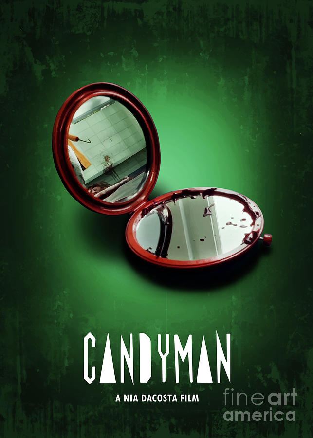 Movie Poster Digital Art - Candyman 2021 by Bo Kev