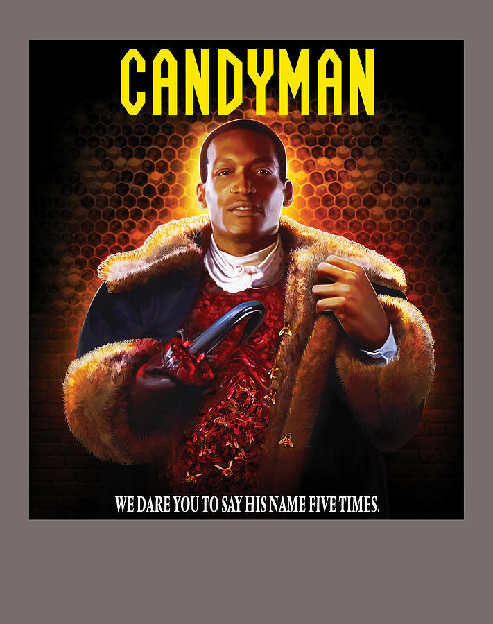 Candyman T Shirt Film Horror Movie Digital Art by Theo Smith - Fine Art ...