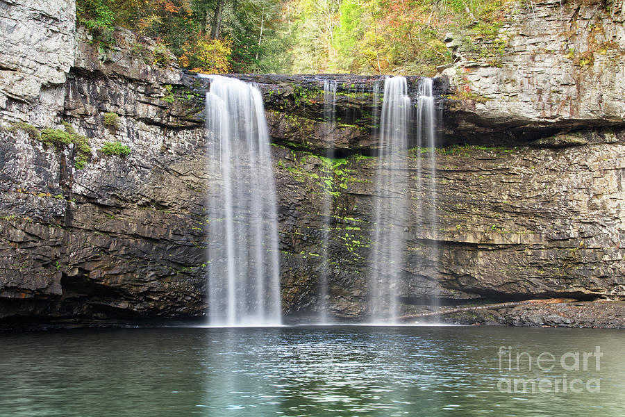 Cane Creek Falls 16 Photograph by Phil Perkins