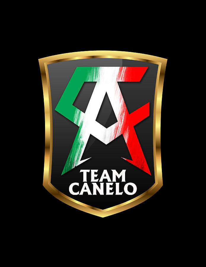 Canelo Alvarez Team Badge Digital Art. team canelo logo. 