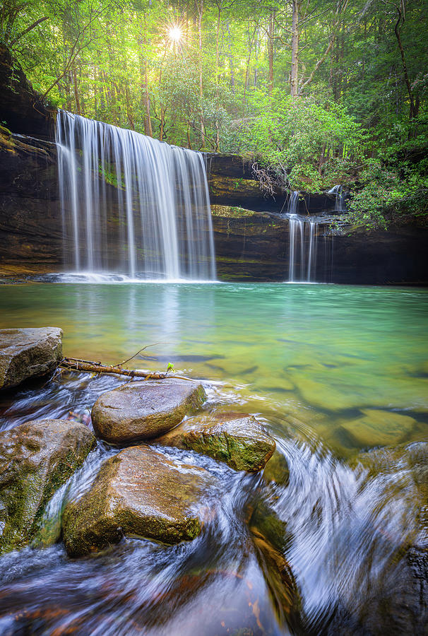 Caney Creek Falls Bankhead National Forest Alabama Photograph by Jordan Hill