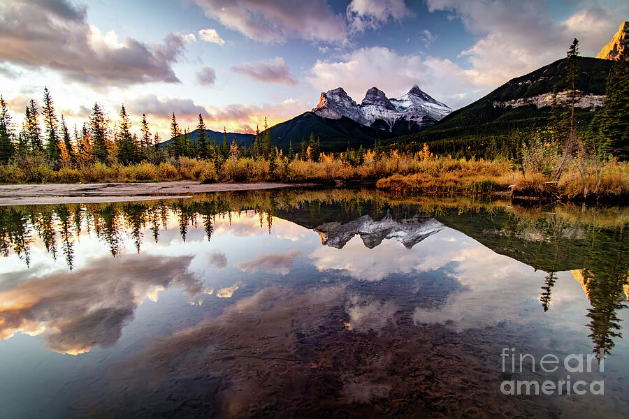 Canmore Fall Morning Photograph by Thomas Nay Canmore Fall Morning Photograph by Thomas Nay