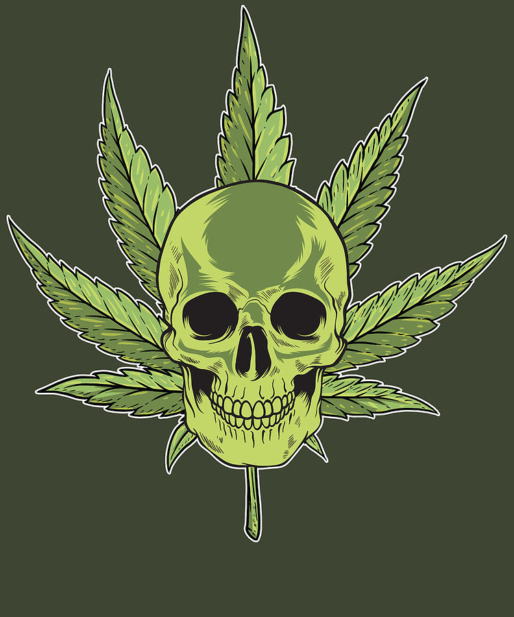 Cannabis design Just Smoke Tiger head Digital Art by Ari Shok - Pixels