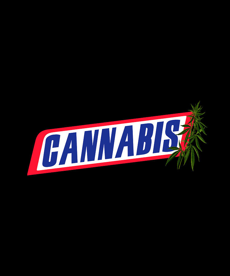 Cannabis Leaf Logo Parody Digital Art by Sarcastic P - Fine Art America