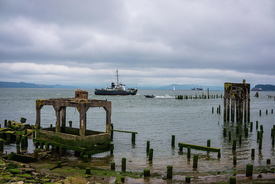 Cannery Remains Photograph by Peggy McCormick